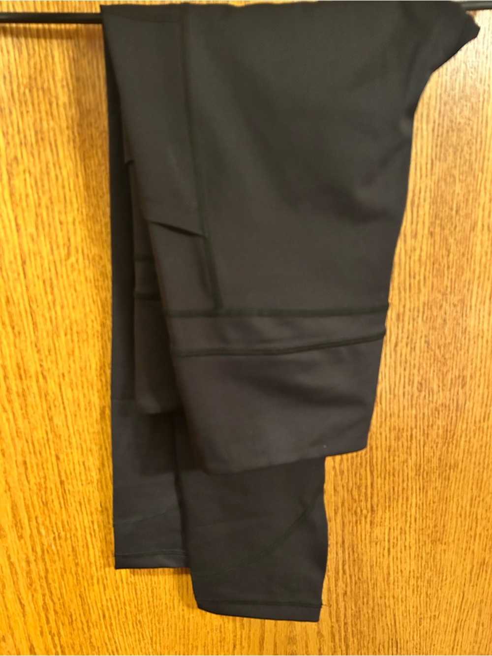 ZYIA Womens Black Athletic Leggings with pockets